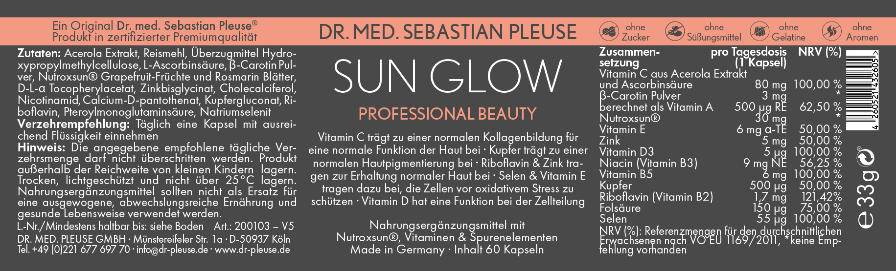 Sun Glow (2 Monate)