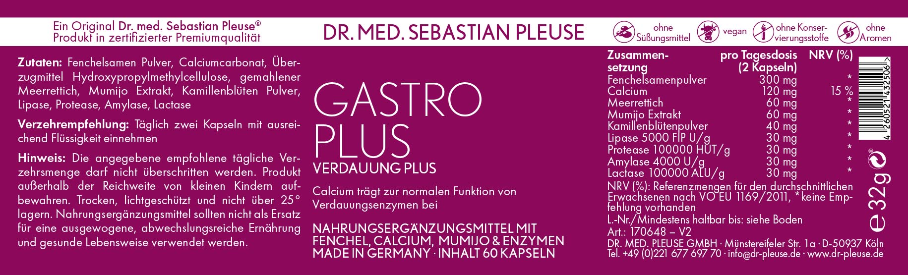 Gastro Plus Doppelpack (2 Monate)