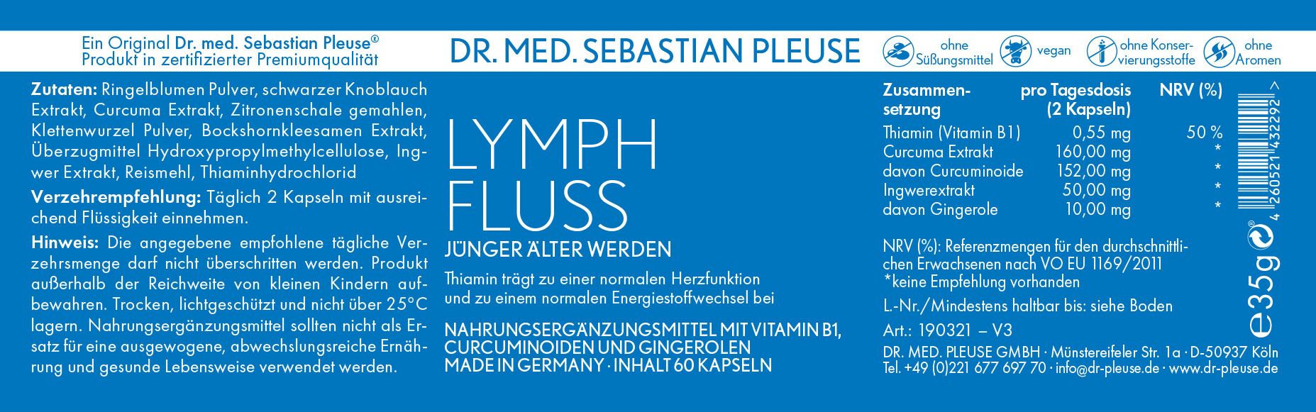 Lymphfluss (1 Monat)