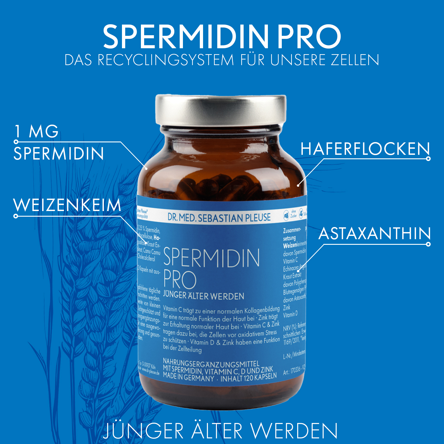 Spermidin Pro Doppelpack (4 Monate)