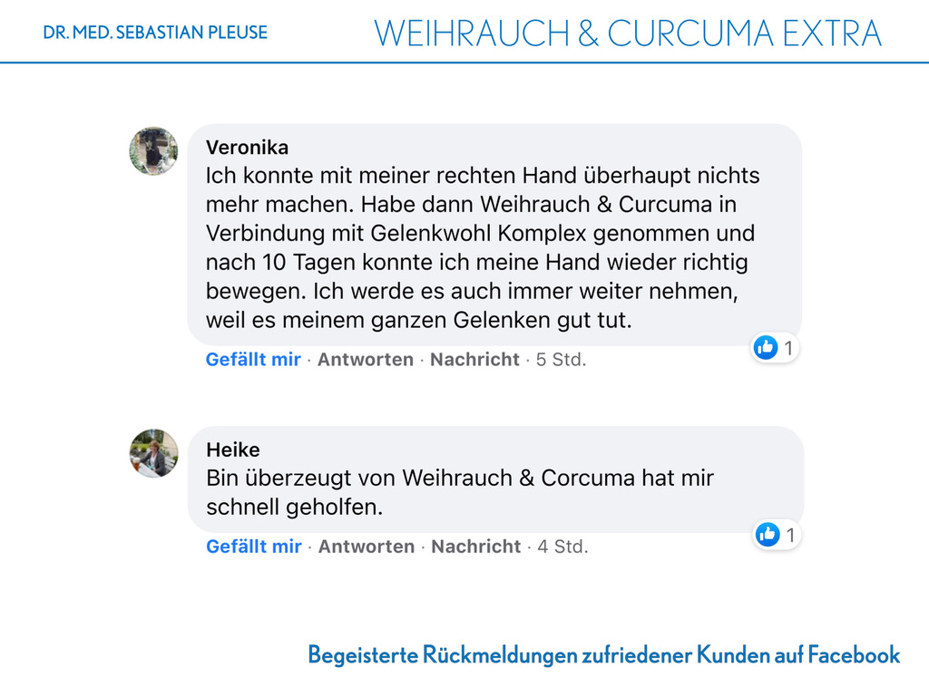 Weihrauch & Curcuma EXTRA (3 Monate)