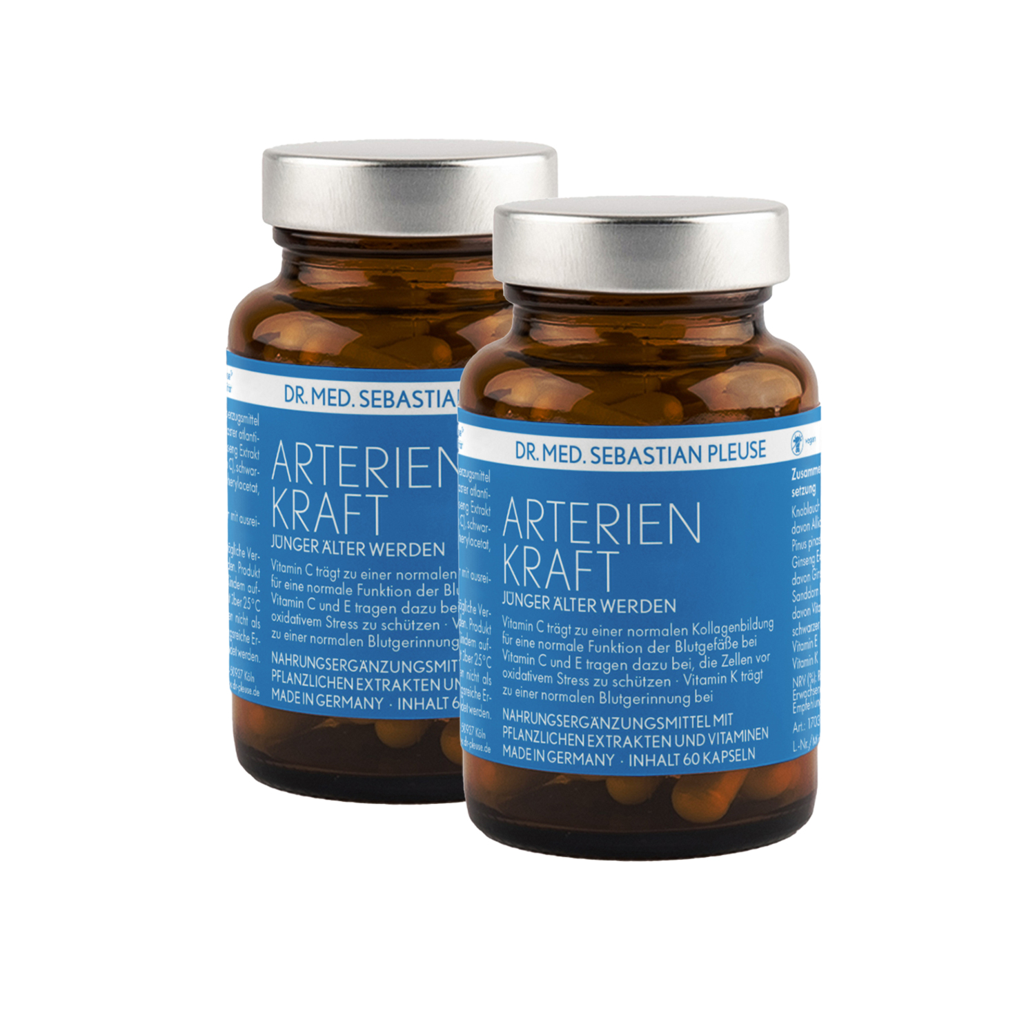 Arterienkraft DOPPELPACK (2 Monate)