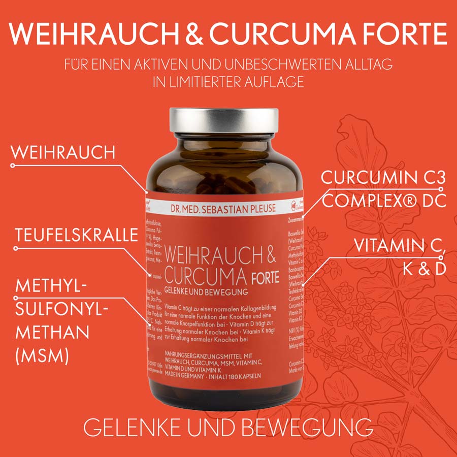 Weihrauch & Curcuma Forte (3 Monate)
