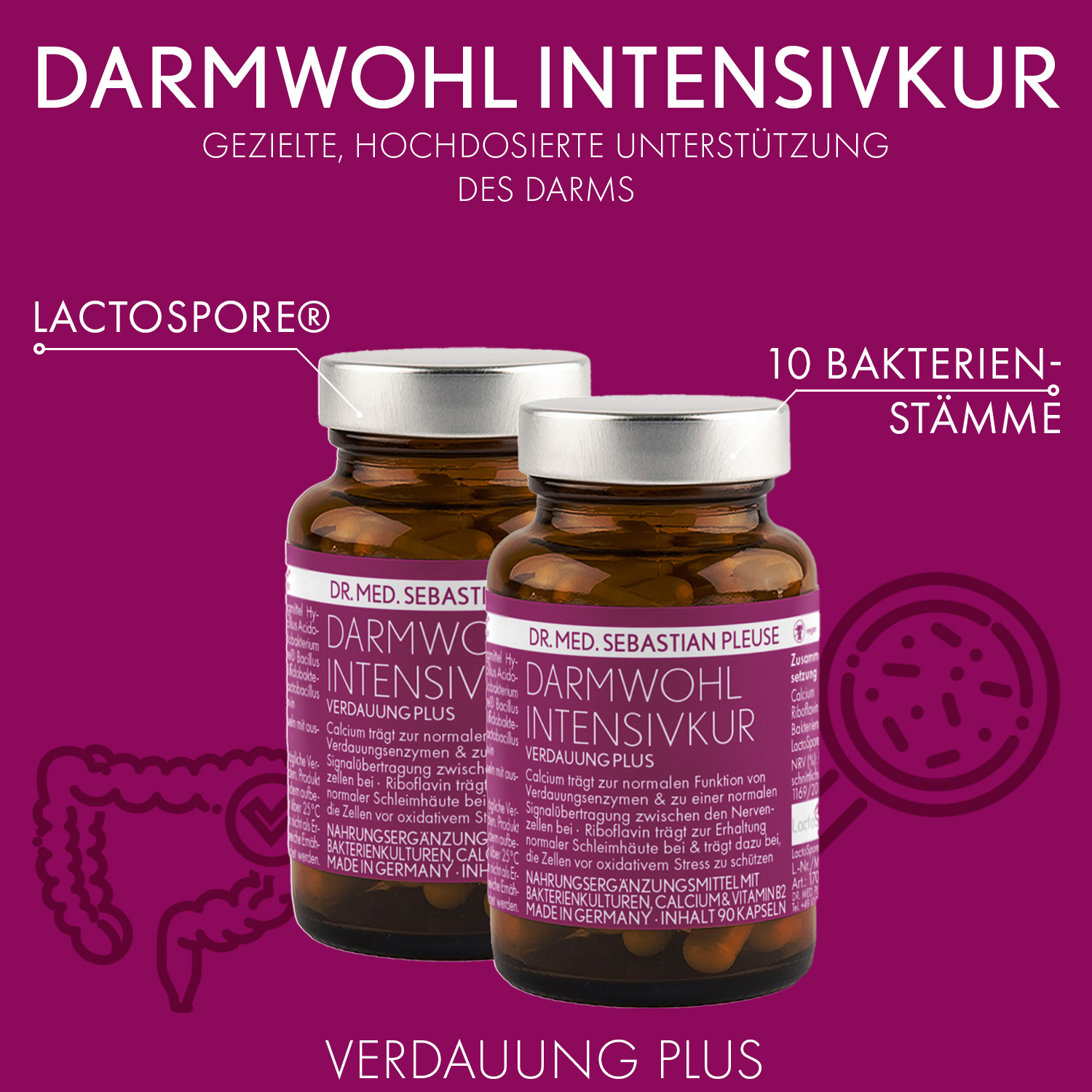 Dr. med. Sebastian Pleuse Darmwohl Intensivkur Doppelpack Features