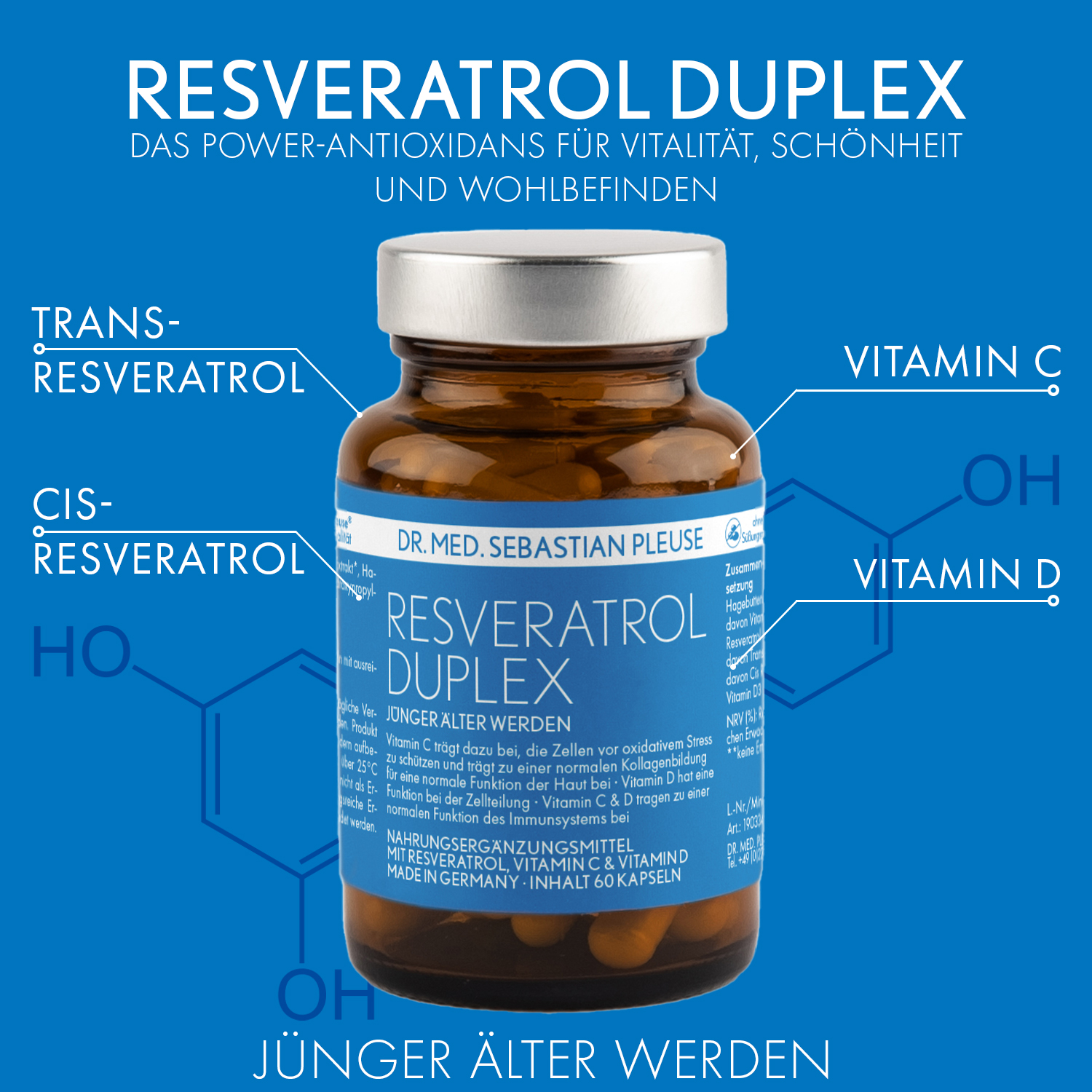 Resveratrol Duplex Doppelpack (2 Monate)