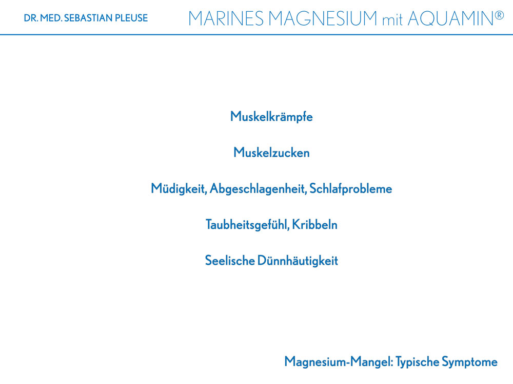 Marines Magnesium mit Aquamin (6 Monate)