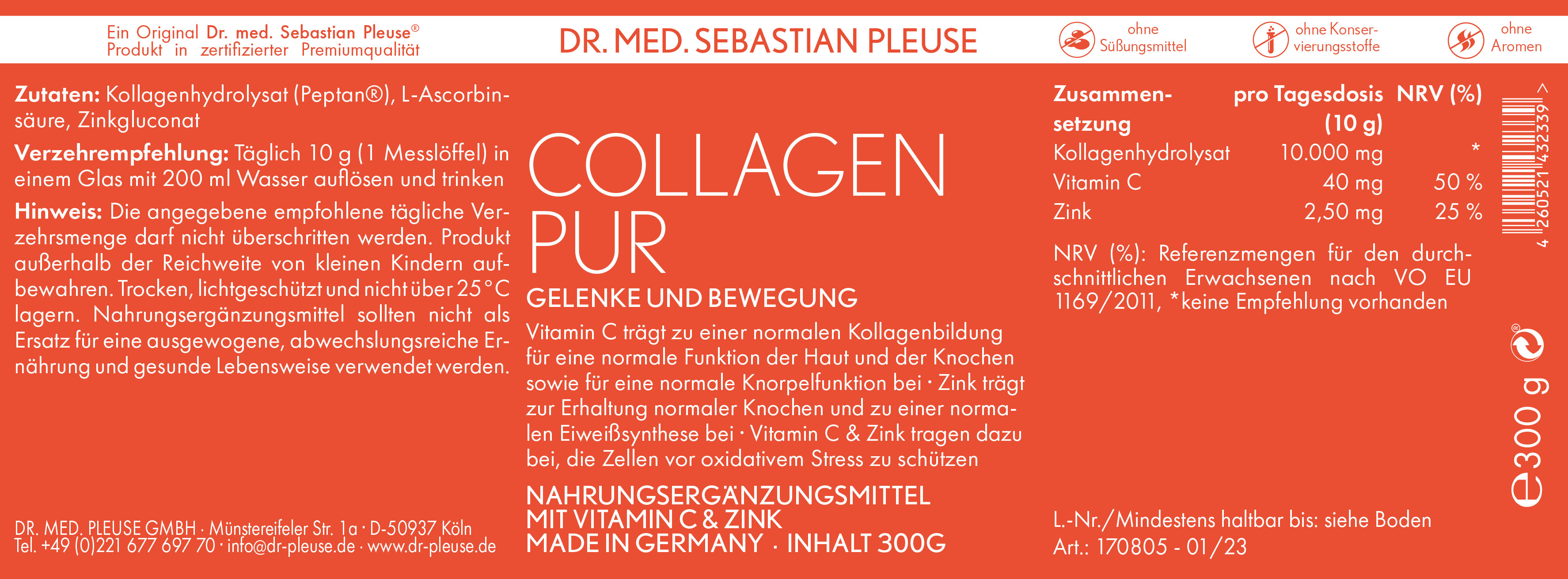Collagen Pur DOPPELPACK (2 Monate)