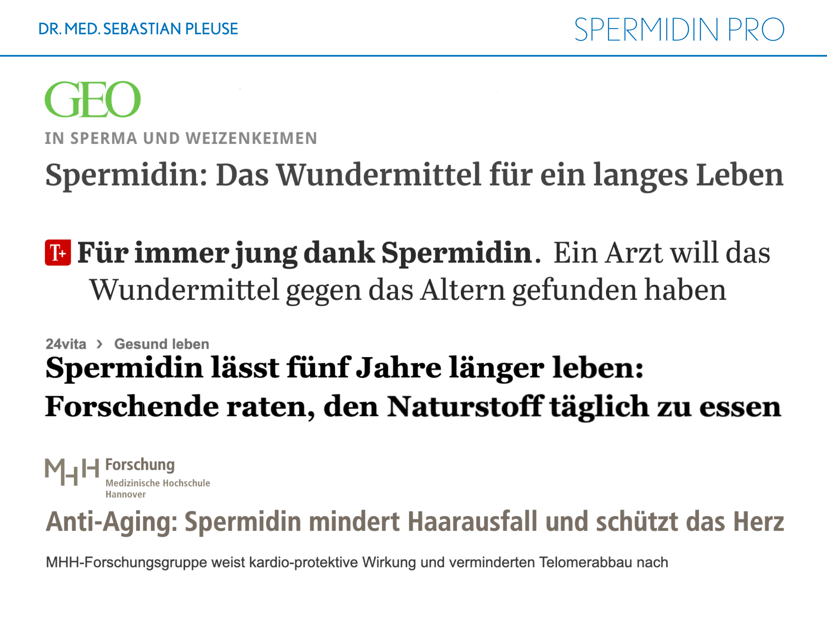 Spermidin Pro (2 Monate)