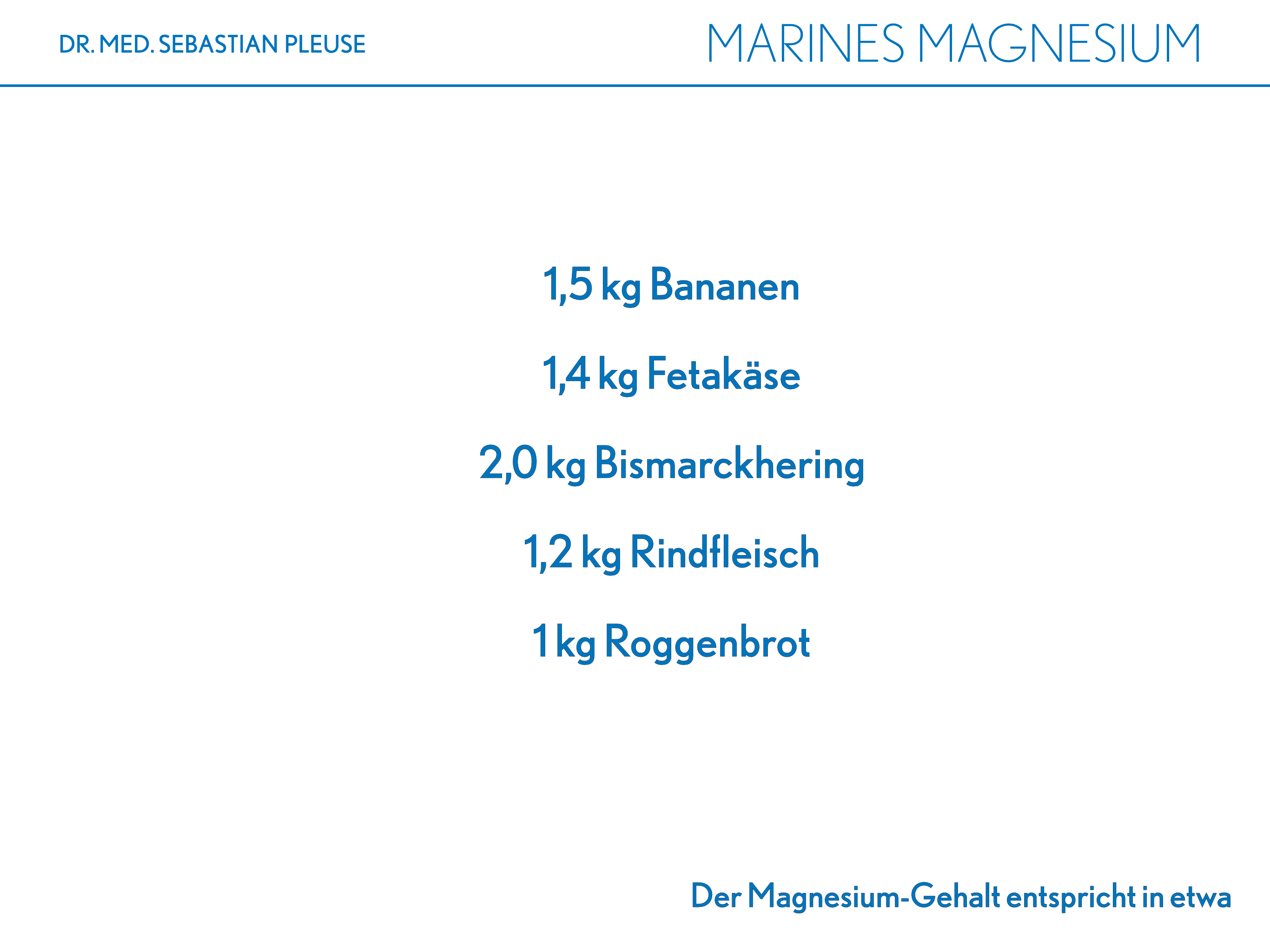 Marines Magnesium (2 Monate)