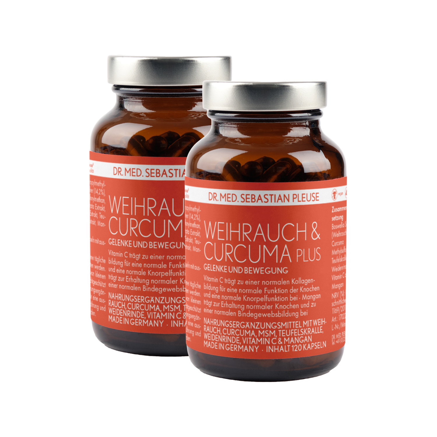Weihrauch & Curcuma Plus DOPPEL-MAXIPACK (4 Monate)