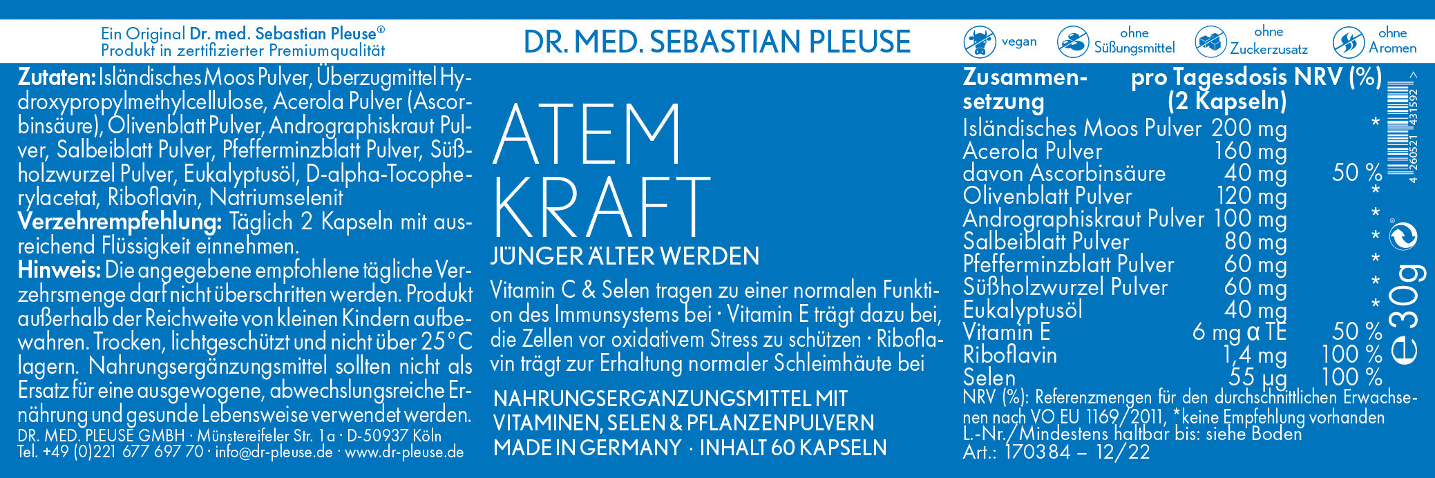 Atemkraft DOPPELPACK (2 Monate)