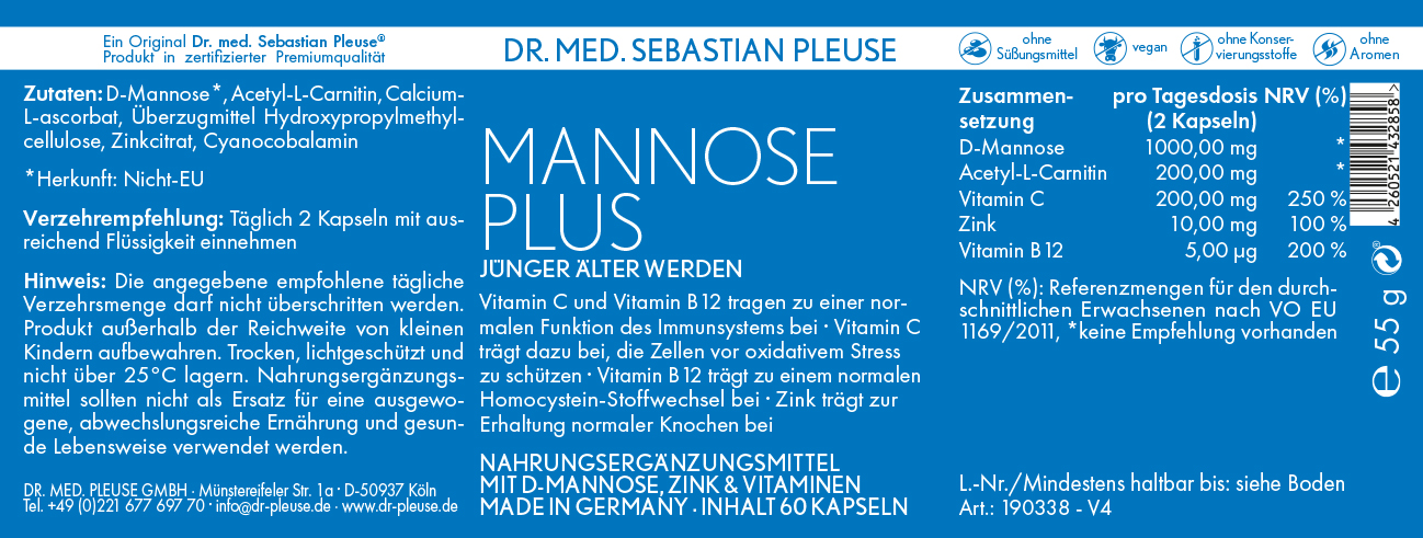 Mannose Plus (1 Monat)