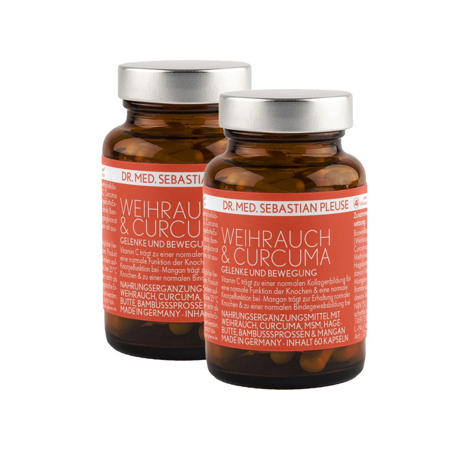 Weihrauch & Curcuma DOPPELPACK (2 Monate)