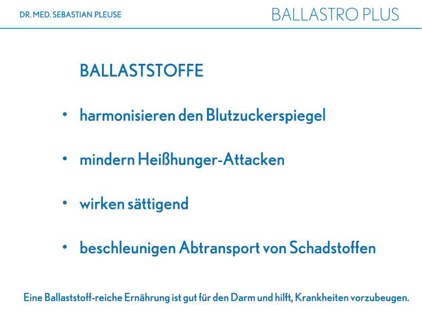 Ballastro Plus (1 Monat)