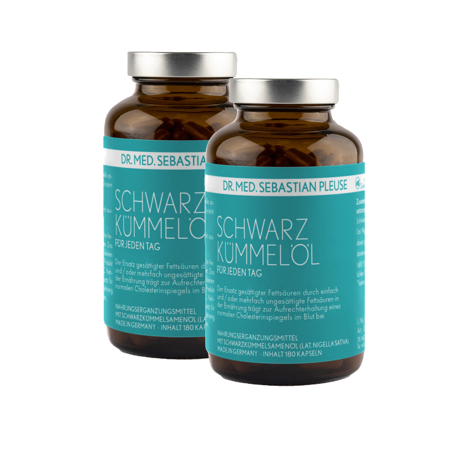 Schwarzkümmelöl Doppelpack Dr med Sebastian Pleuse