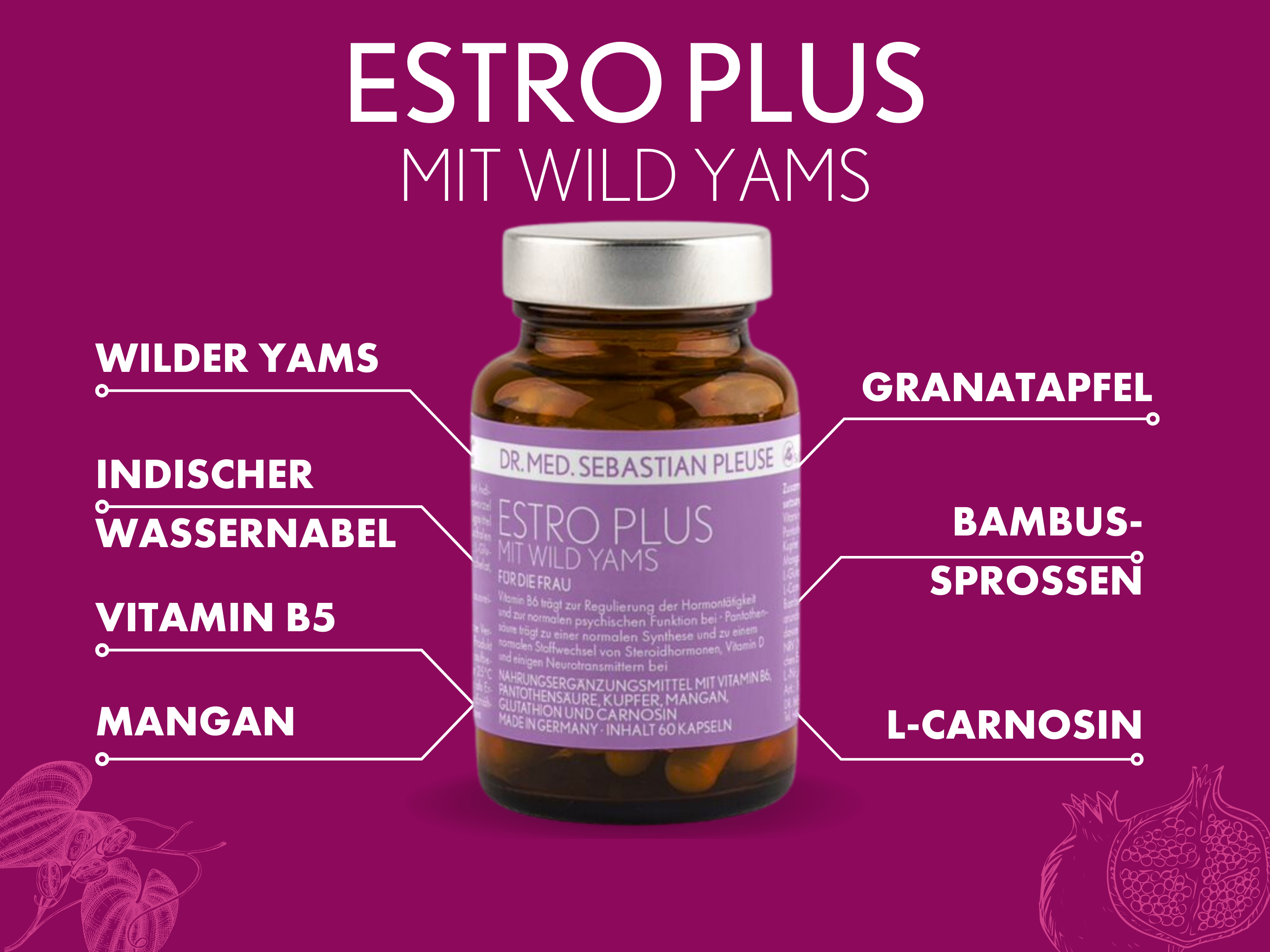 Estro Plus mit Wild Yams
