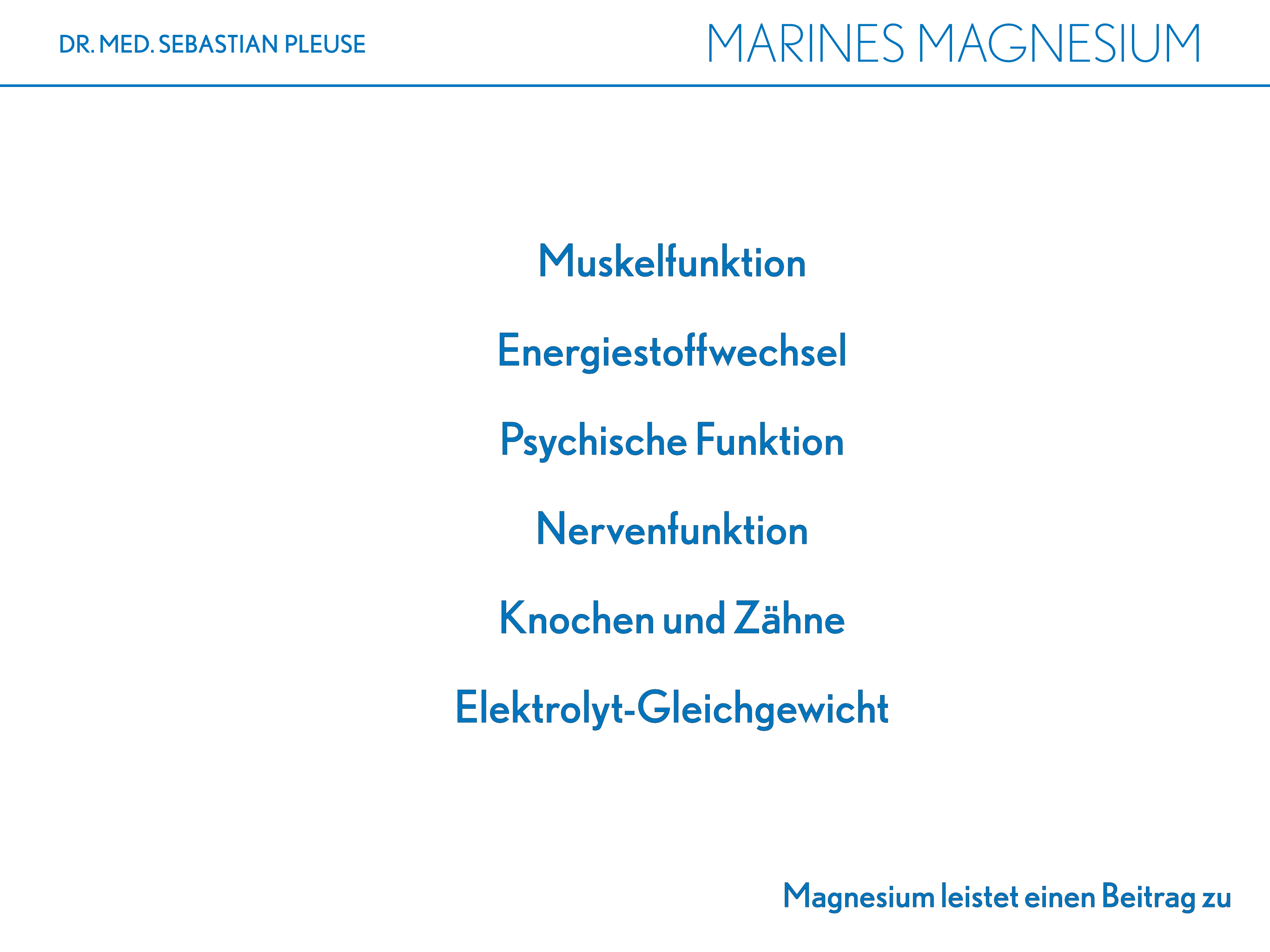 Marines Magnesium (2 Monate)