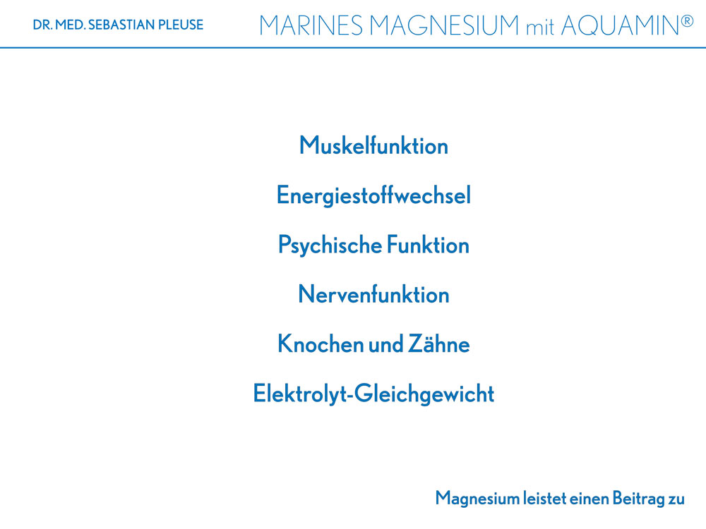 Marines Magnesium mit Aquamin (6 Monate)