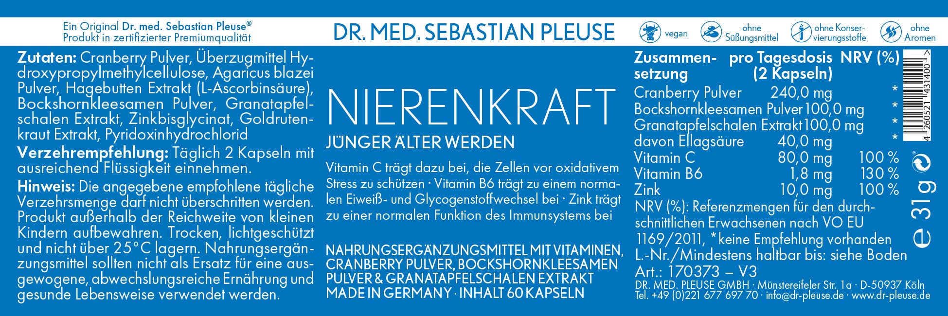Nierenkraft (1 Monat)