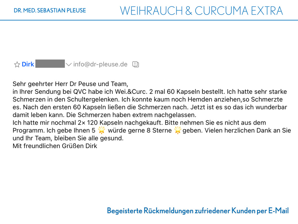 Weihrauch & Curcuma EXTRA (3 Monate)