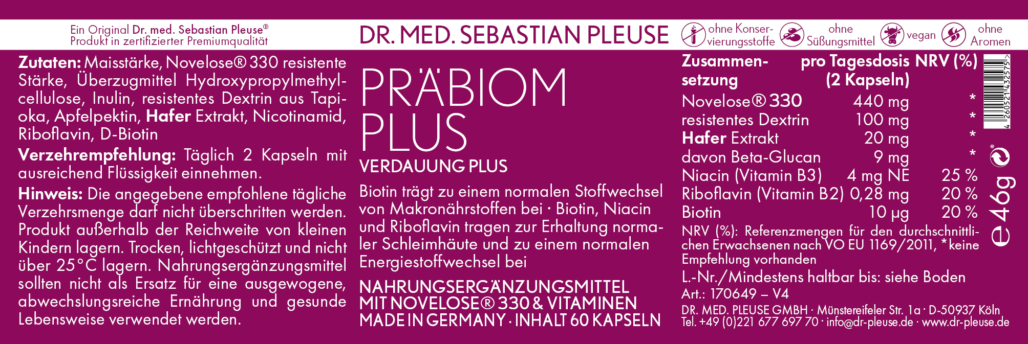 Präbiom Plus (1 Monat)