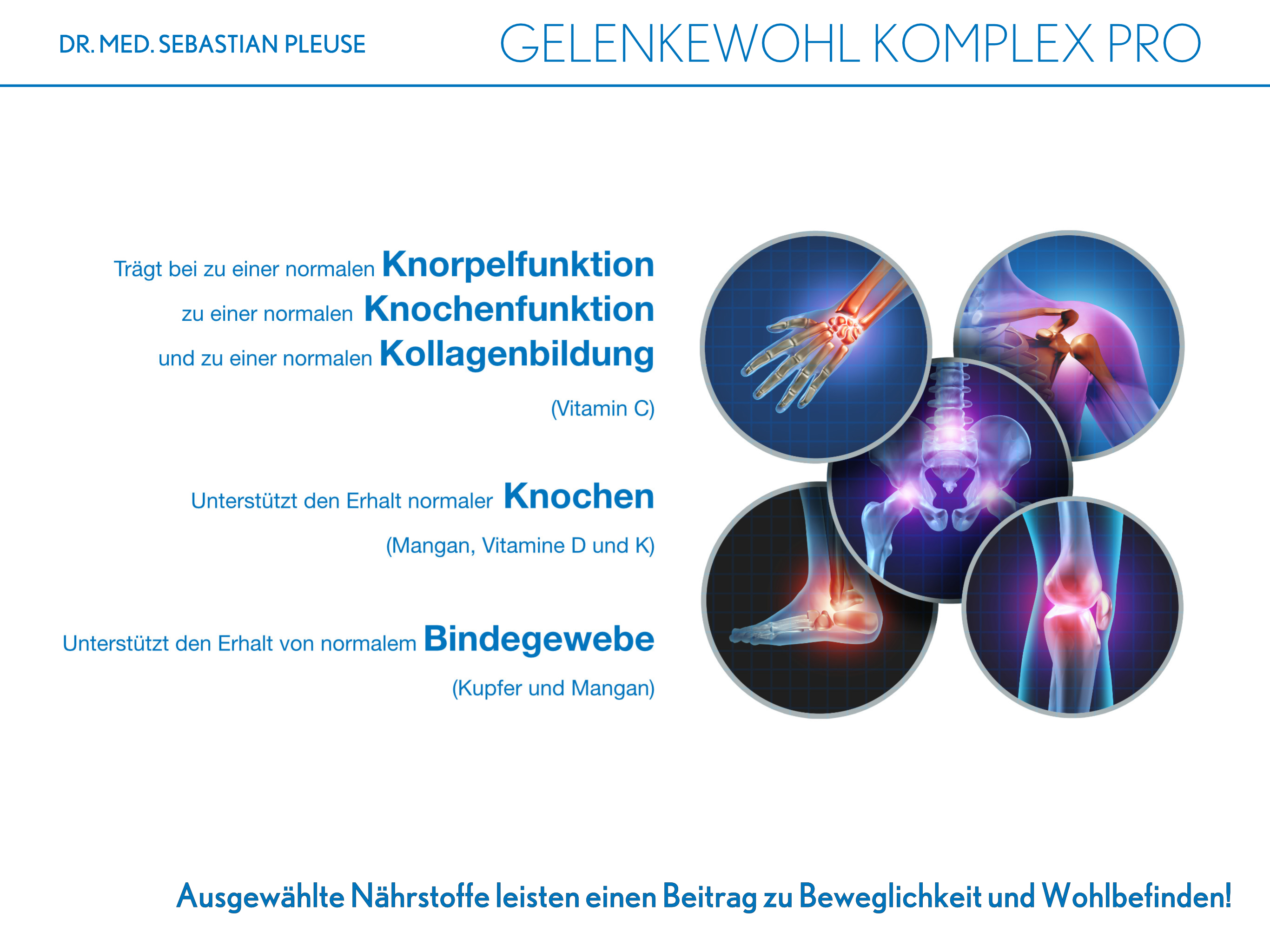 Gelenkewohl Komplex Pro DOPPELPACK (3 Monate)
