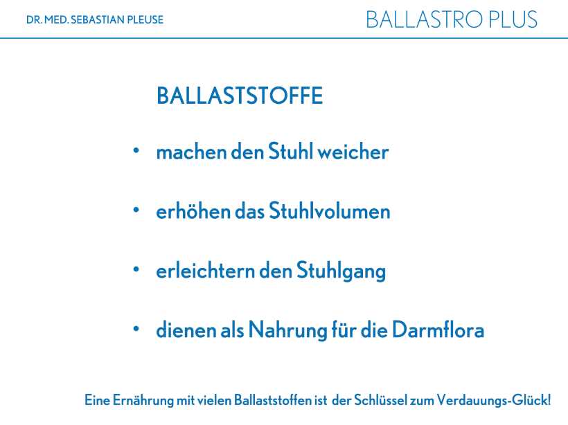 Ballastro Plus (1 Monat)