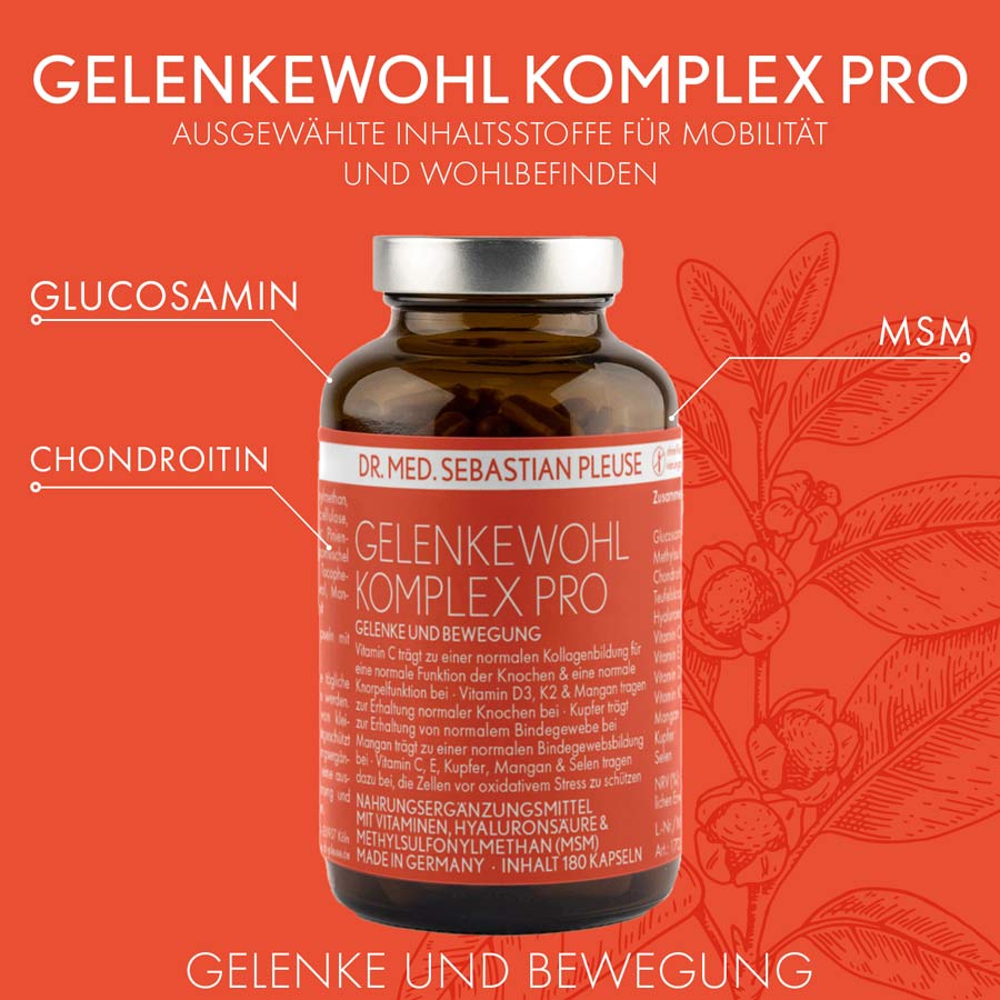 Gelenkewohl Komplex Pro DOPPELPACK (3 Monate)